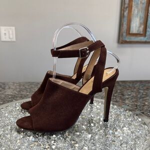 Charming Charlie Dark Brown Heels 8